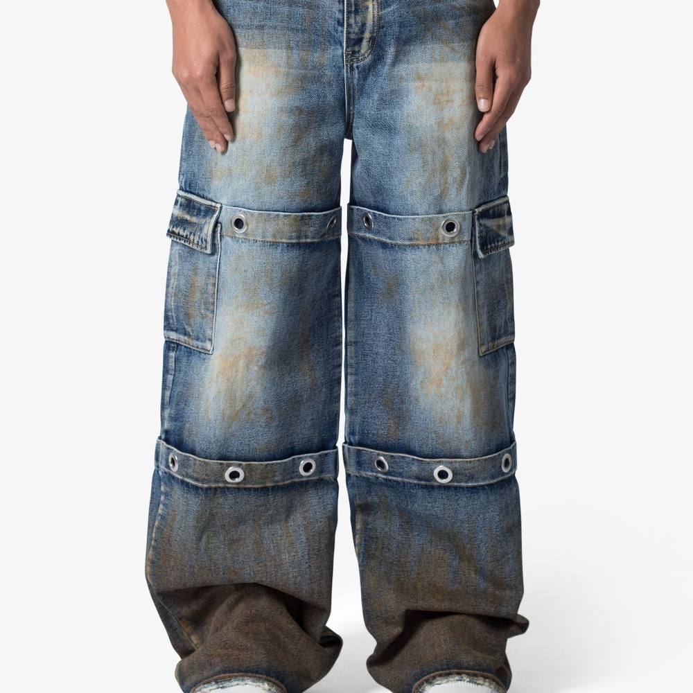 mnml Void Baggy Ring Denim - Medium Blue Size 29Medium Blue / 29